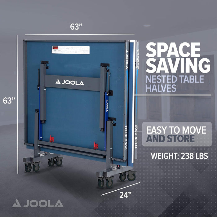 Joola Tour 2500 Indoor Table Tennis Table (25mm)