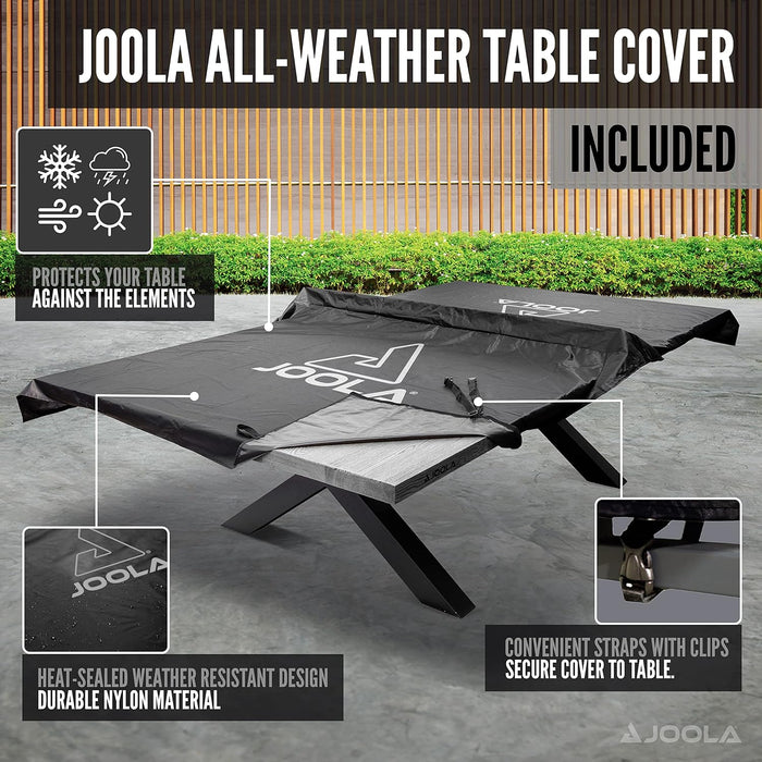 JOOLA Berkshire Indoor/Outdoor Ping Pong Table