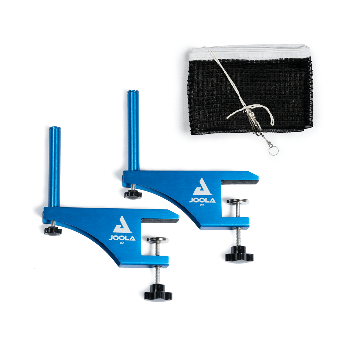 Joola WX Aluminum Net and Post Set for Table Tennis - product hero shot showing complete net system