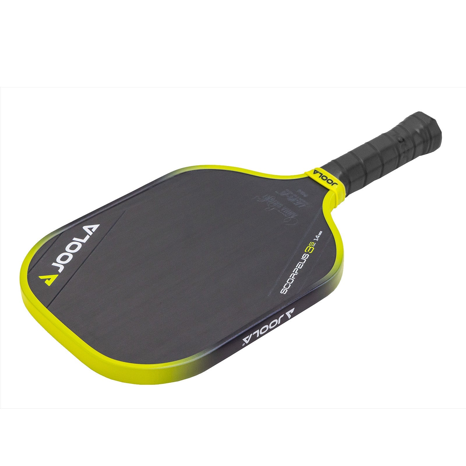 Joola Scorpeus Pro IV Anna Bright 14mm Pickleball Paddle front view on white background