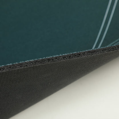 Poker Table Mat - Folding Texas Hold'em Topper, Dark Green