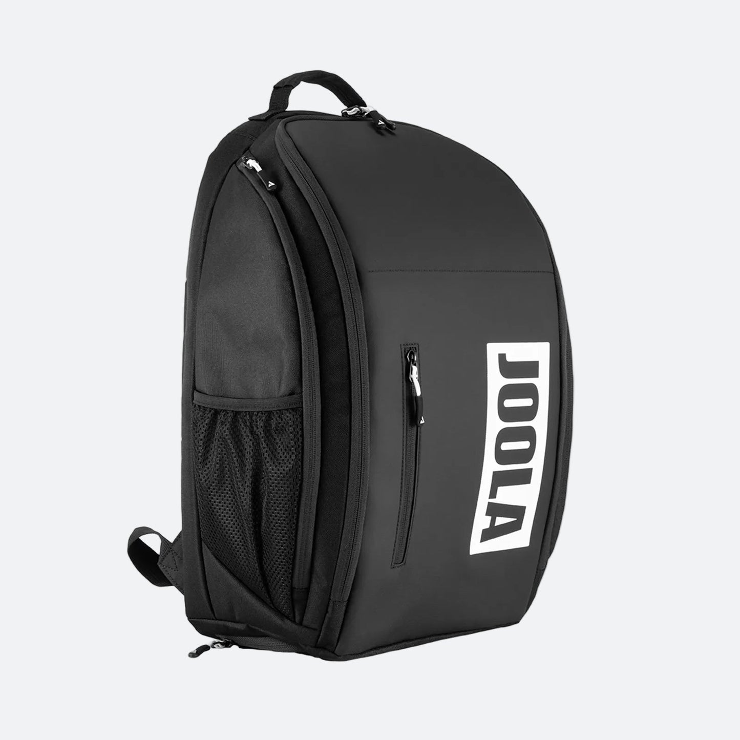 White background, slightly angled view of the JOOLA Vision II Backpack.