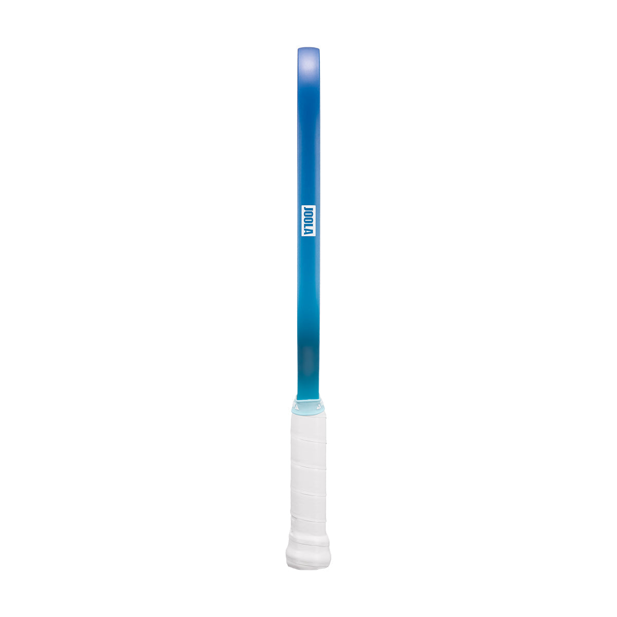 White background, prodcut image of the JOOLA logo on the side or a JOOLA Aurora pickleball paddle.