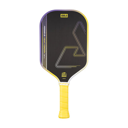 White background, image of the Perseus Heat Vision pickleball paddle.