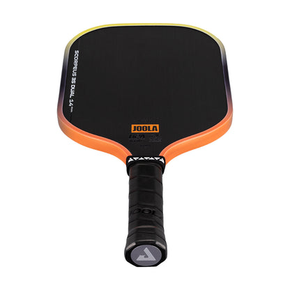 Joola Scorpeus 3S Dual 14mm Pickleball Paddle front view showing paddle face and grip design