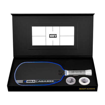 White background photo, image of the Agassi Pro V in a box.