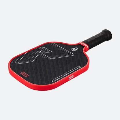 White background, product image of the Scorpeus Double Vision pickleball paddle.