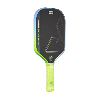White background, product image of a JOOLA Perseus Heat Vision pickleball paddle.