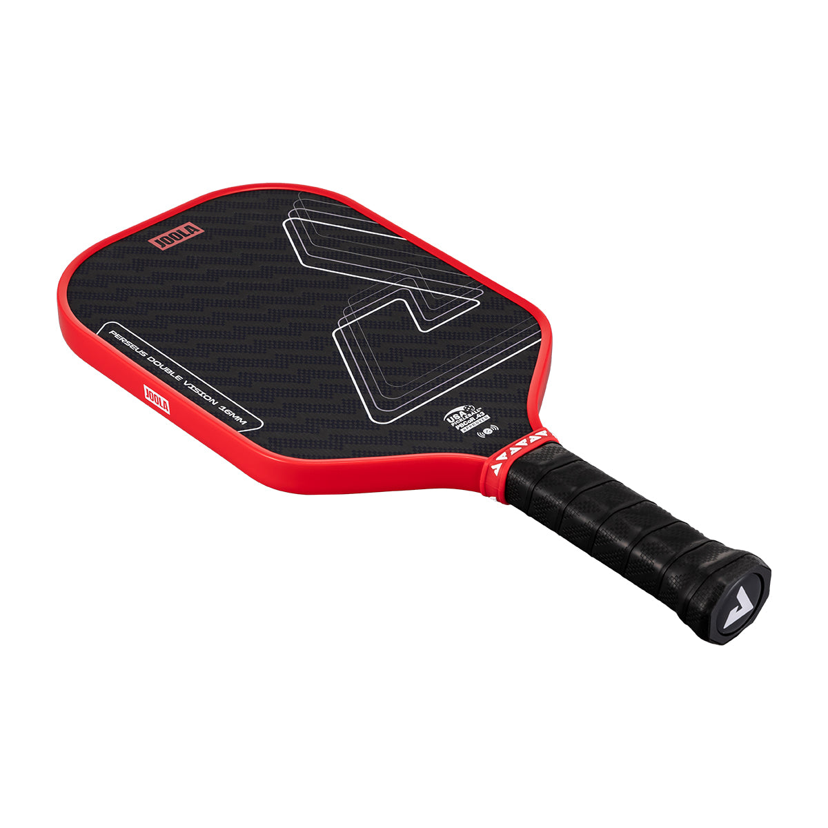 Joola Perseus Double Vision Pickleball Paddle hero shot showing paddle face and design