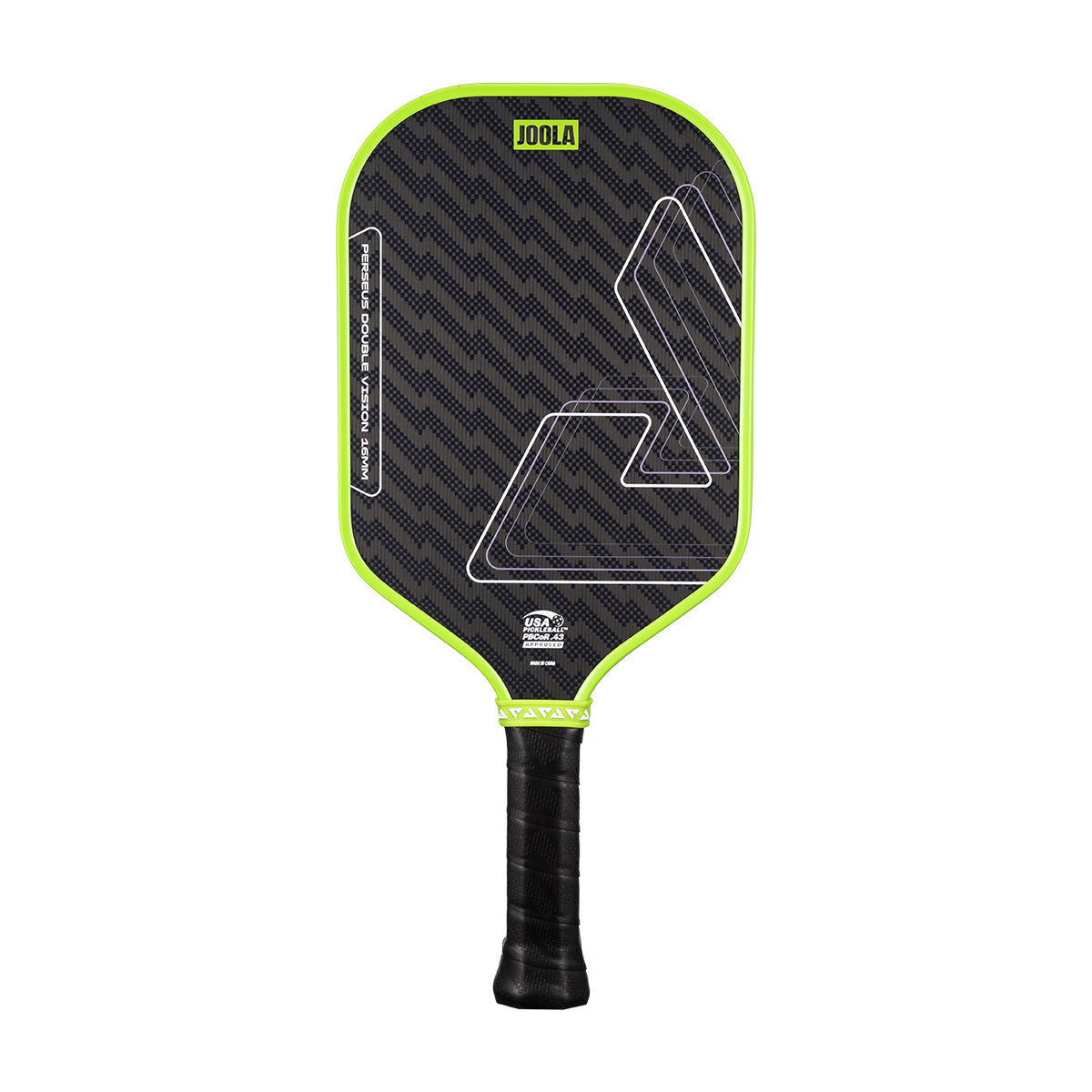 Joola Perseus Double Vision Pickleball Paddle product shot displaying paddle face and design