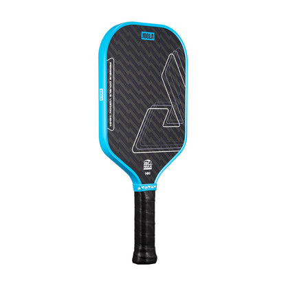 White background, product image of the Perseus Double Vision pickleball paddle.