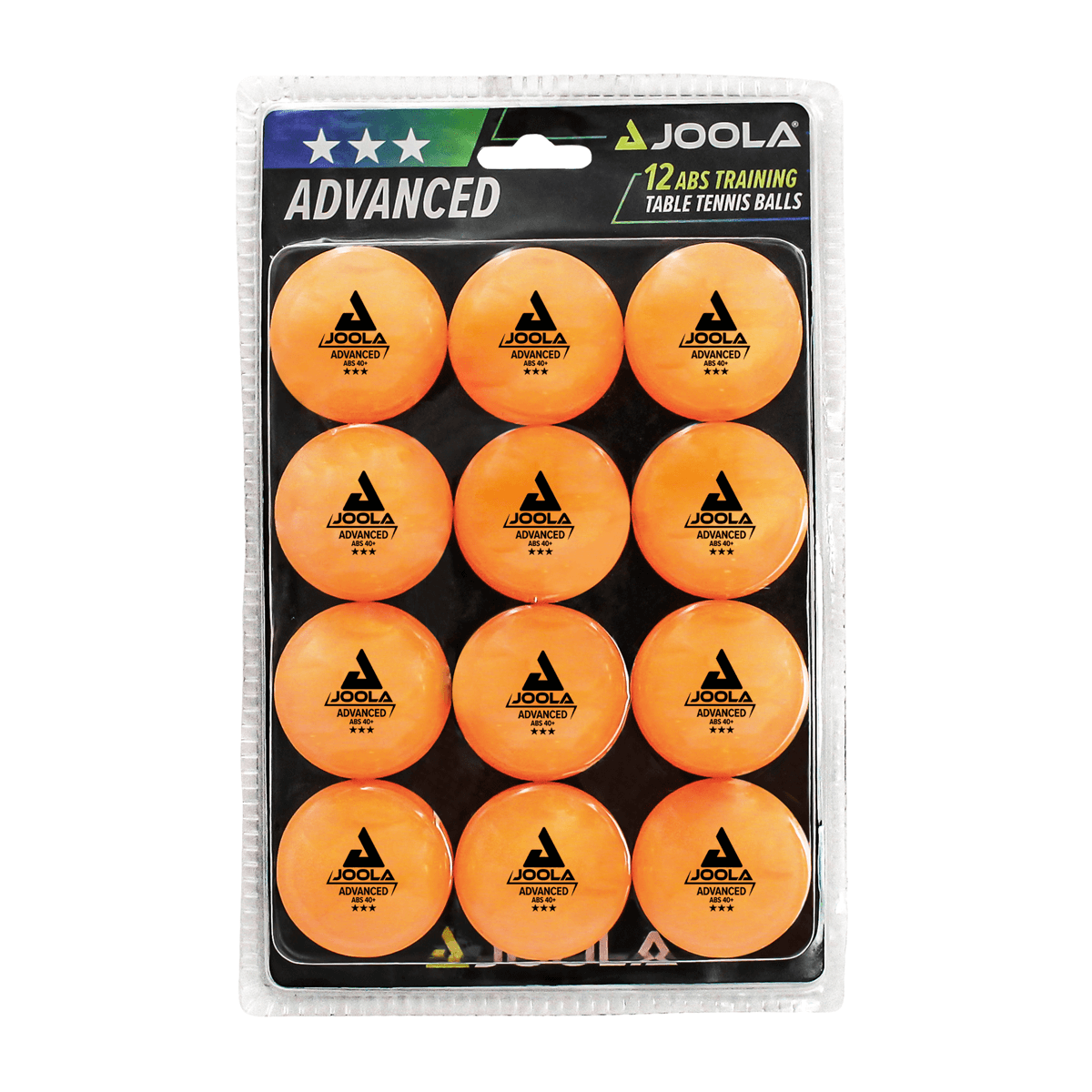 Joola Advanced Training ABS Table Tennis Balls 40+ product shot displaying balls