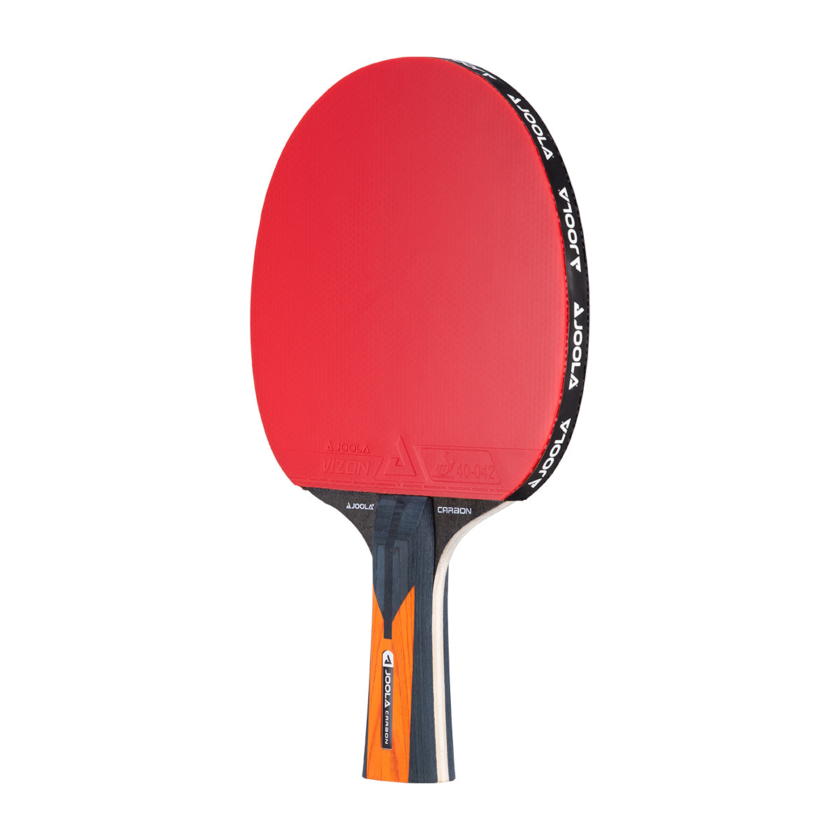 Joola Carbon Control Table Tennis Racket red paddle hero shot