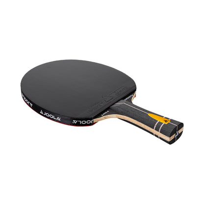 White background, JOOLA Infinity Carbon Table Tennis racket.