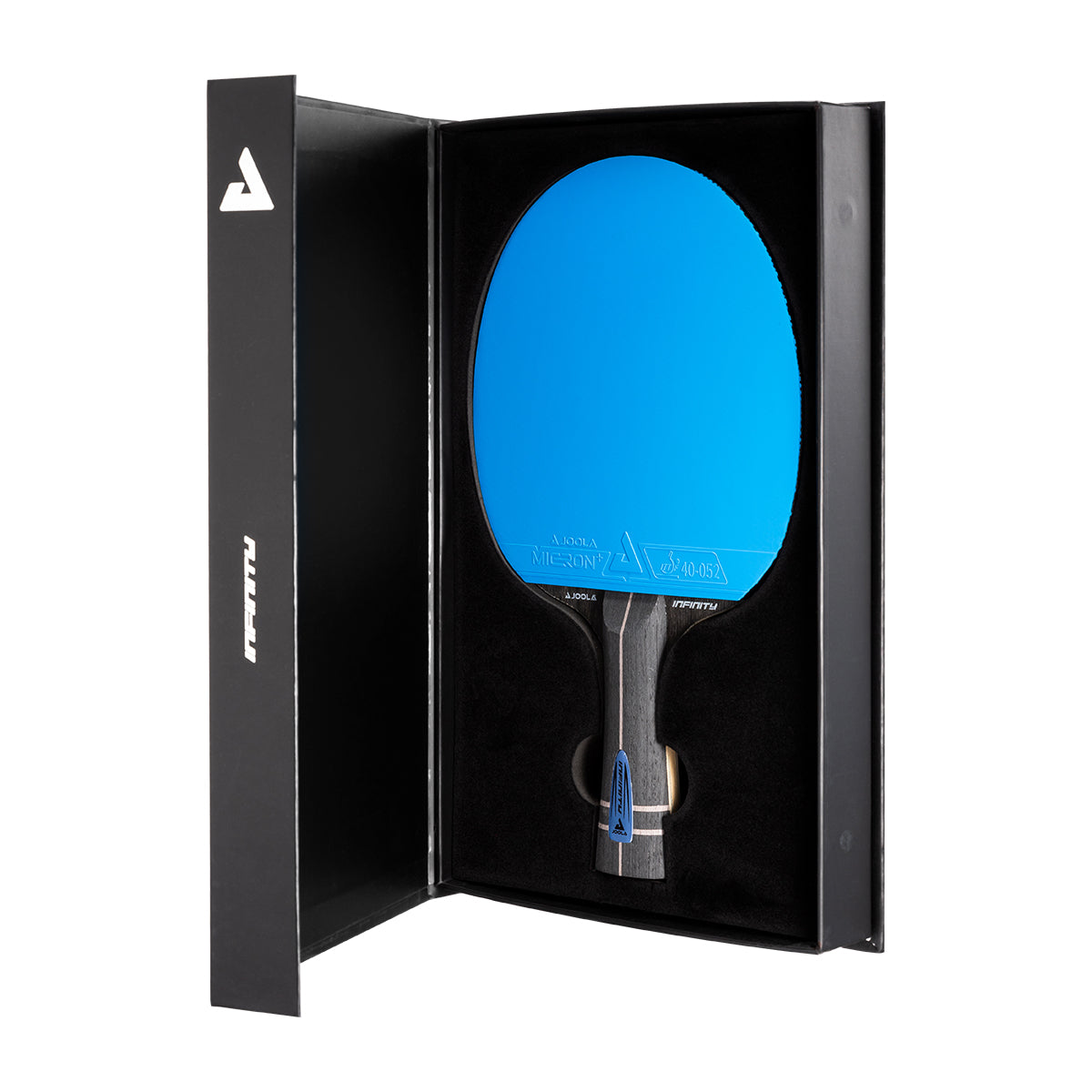 Joola Infinity GL Carbon Ping Pong Paddle in open box packaging display