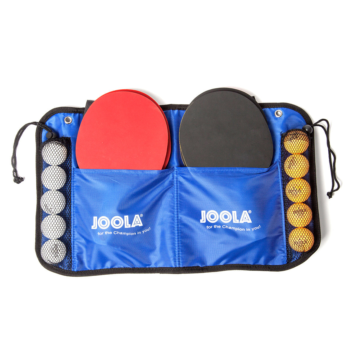 Joola Family Table Tennis Rackets Balls Set with Case complete kit display