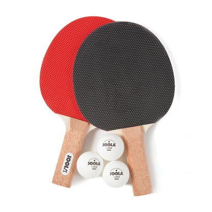 Joola Essentials Duel Table Tennis Rackets Balls Set product image showing complete rackets and balls