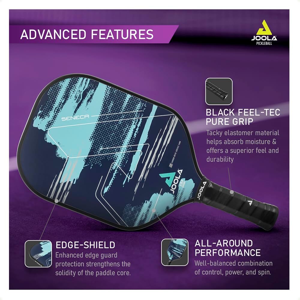 Joola Seneca CDS 16 Pickleball Paddle product hero shot displaying paddle face and handle design