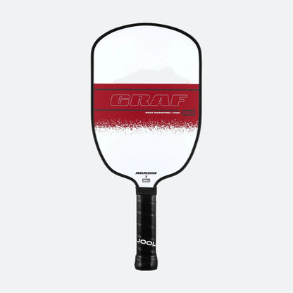 White background, product image of the Agassi x JOOLA Graf Champion Pickleball paddle.