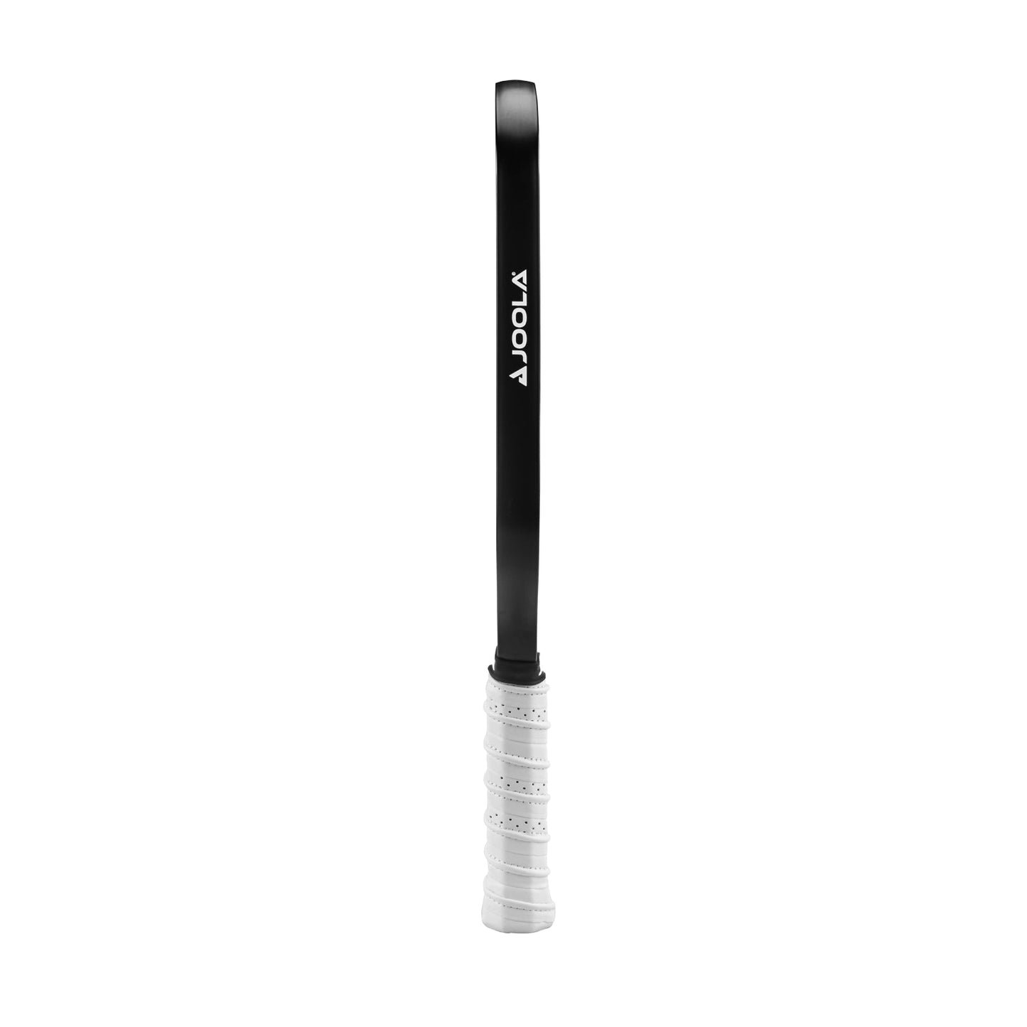 White background image showing the side edge guard of the JOOLA Ben Johns Hyperion CGS 14mm pickleball paddle.