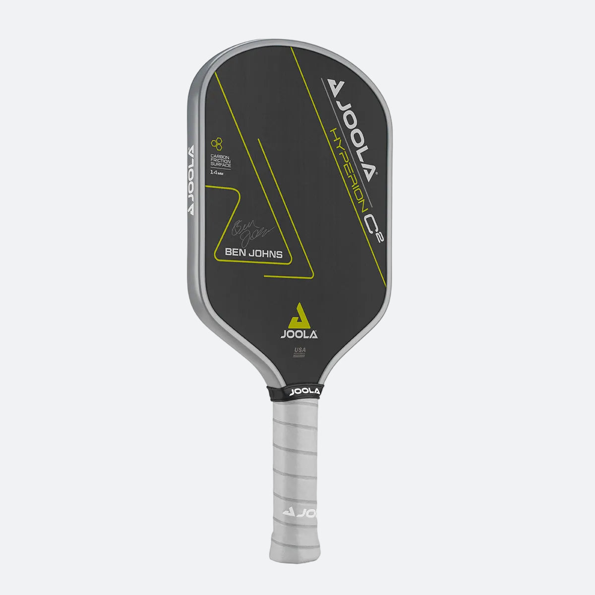 Joola Ben Johns Hyperion C2 CFS 14 pickleball paddle front facing hero shot display