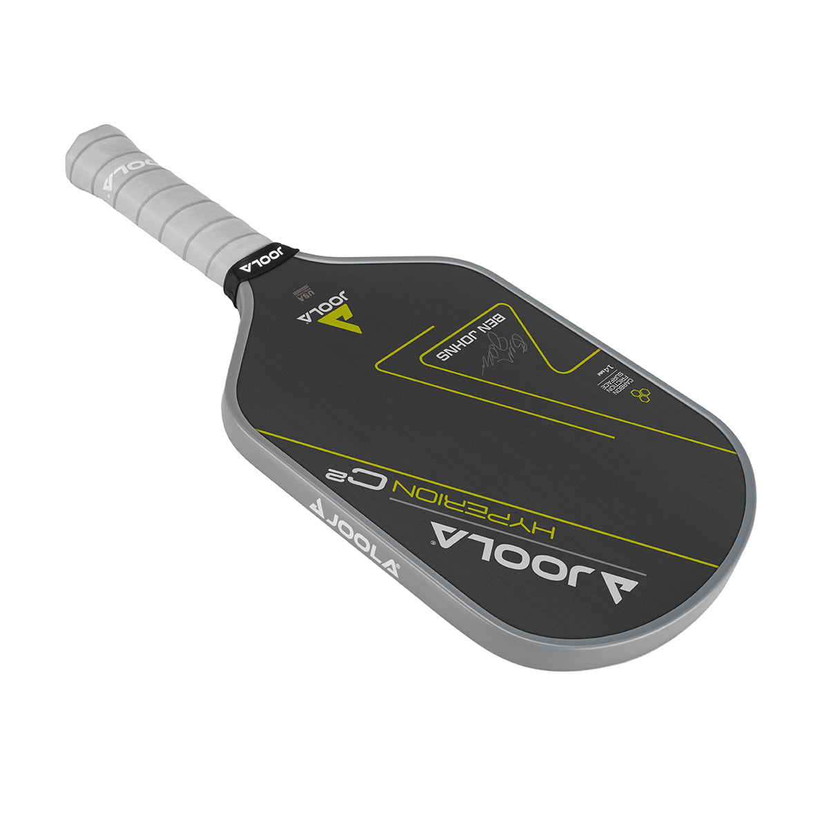 Joola Ben Johns Hyperion C2 CFS 14 pickleball paddle hero shot displaying full paddle face and design
