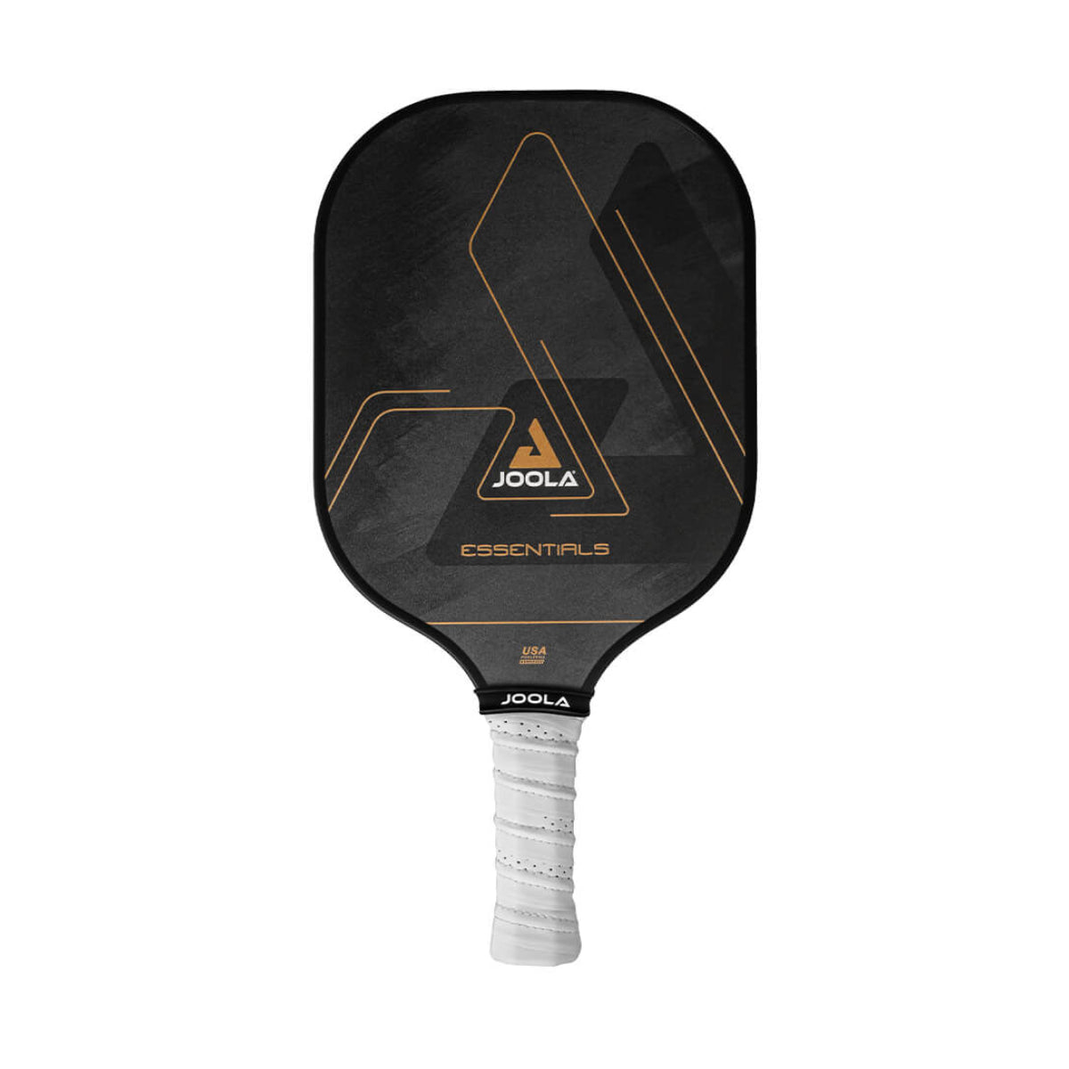 Product photo showing the front of the Black JOOLA Essentials Pickleball Paddle #Black