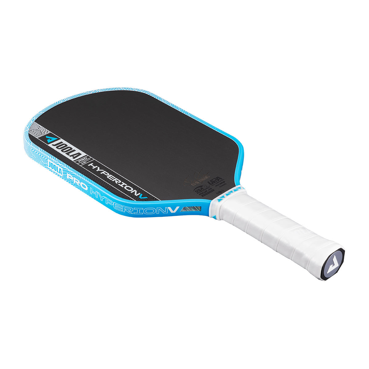 Joola Hyperion Pro V pickleball paddle hero shot showing paddle face and grip design
