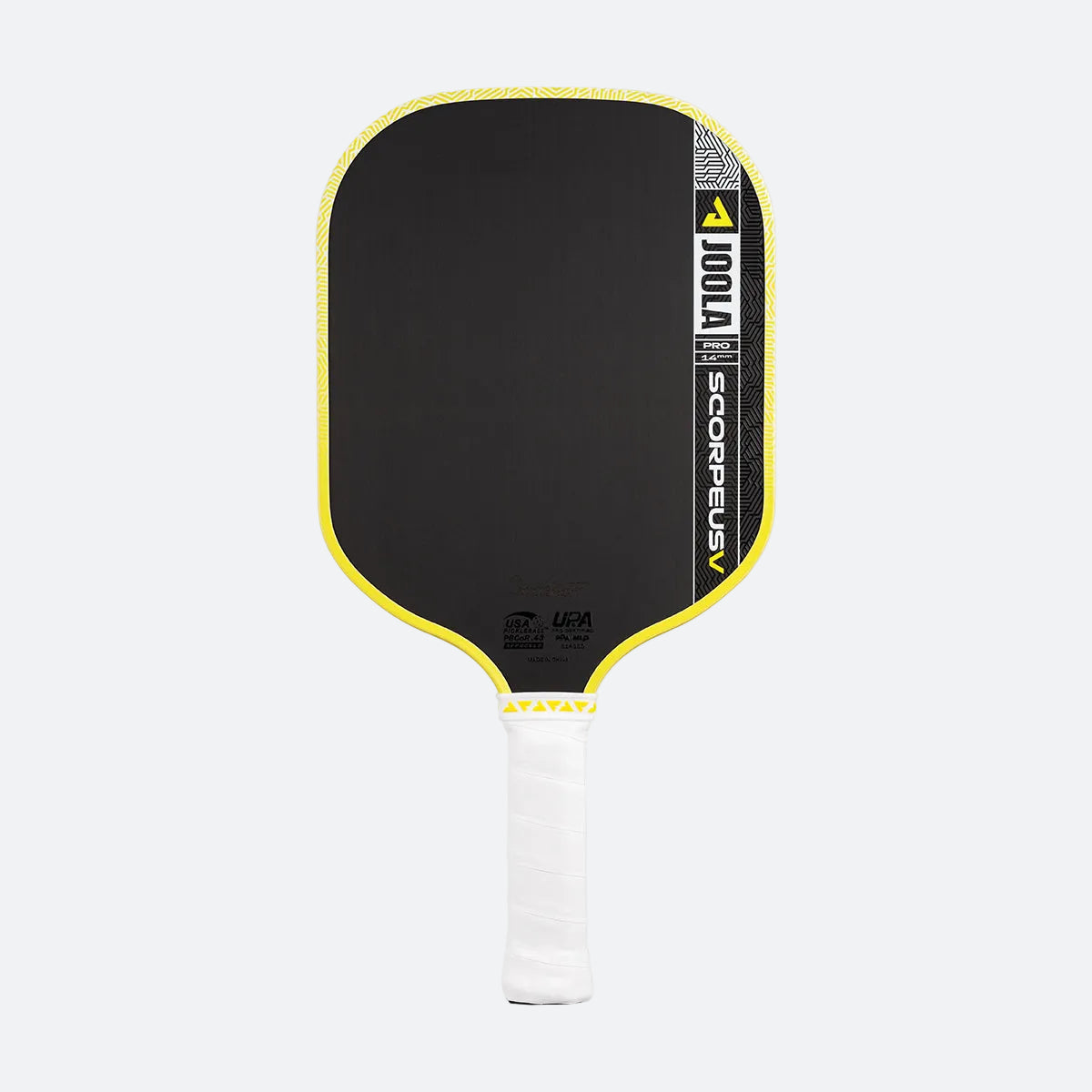 Joola Scorpeus Pro V Pickleball Paddle yellow hero shot product image