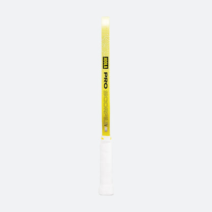 Joola Scorpeus Pro V pickleball paddle in yellow, 14mm thickness hero shot
