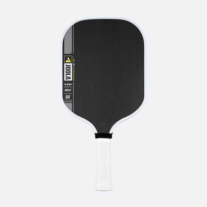 White background, product image of the JOOLA Collin Johns Scorpeus Pro IV Pickleball paddle.