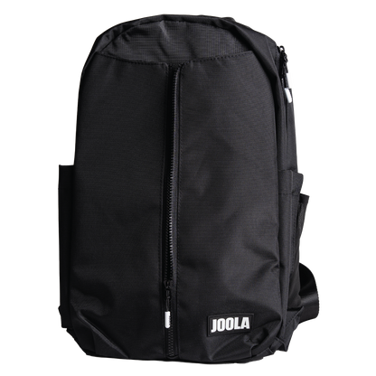 Black JOOLA Everyday backpack on a white background.