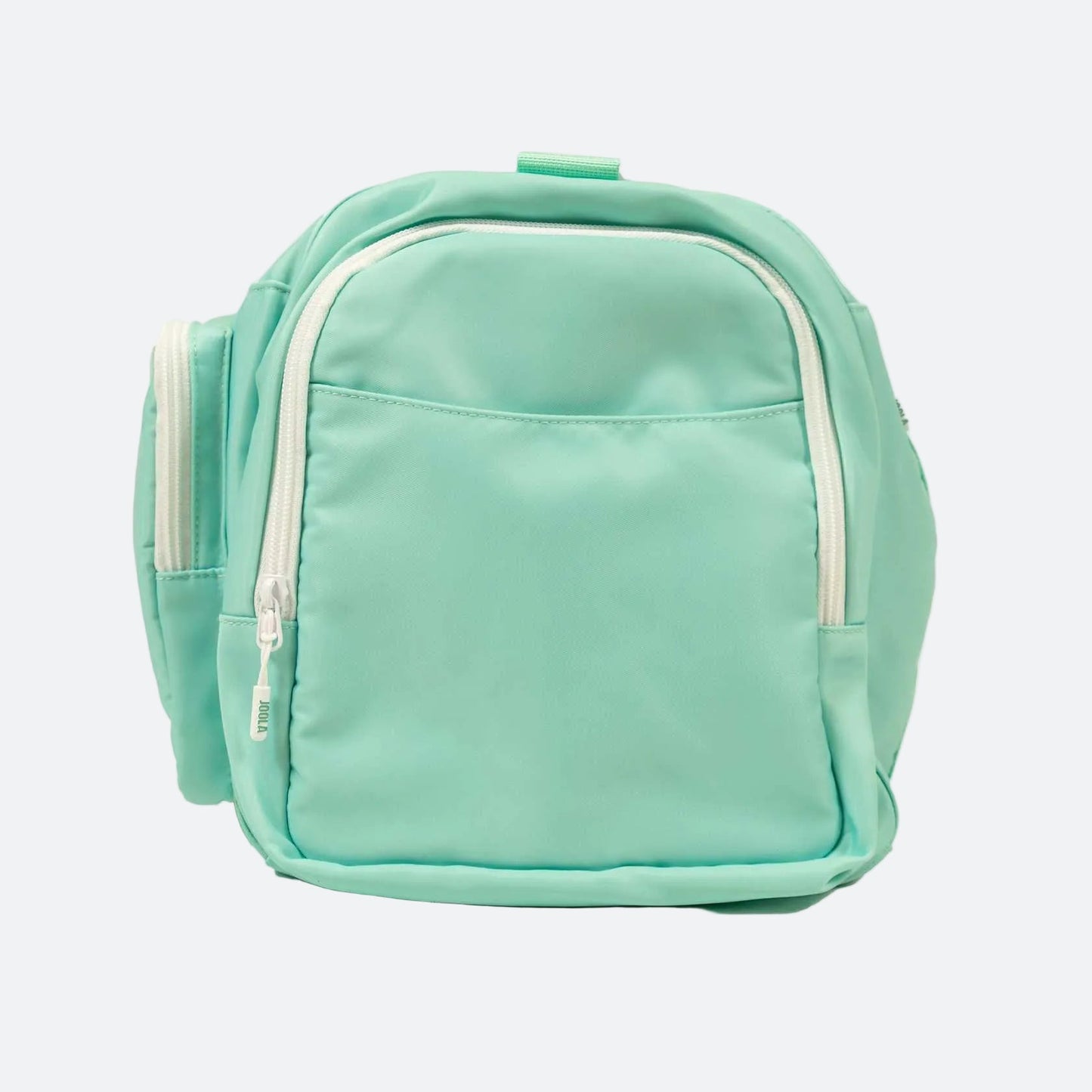 White background, close up image of the JOOLA duffle.