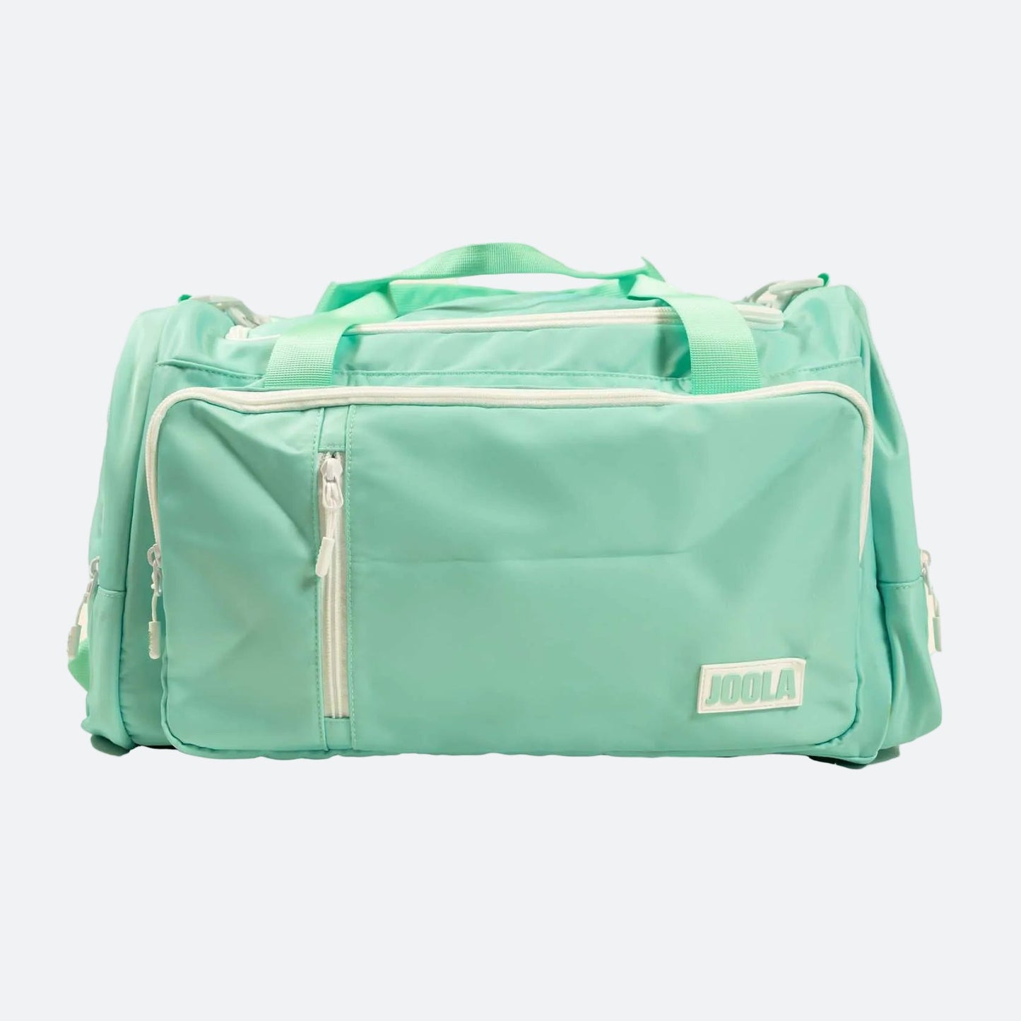 White background, product image of the JOOLA duffle bag.