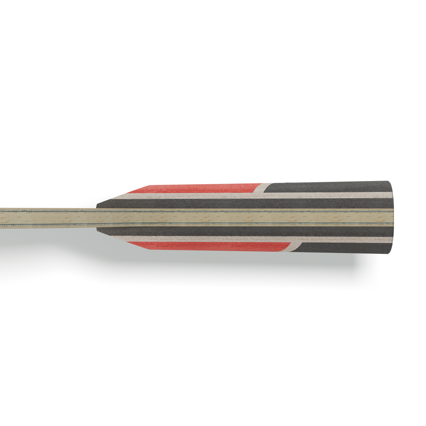 Close up of the handle on a JOOLA Pro Line One table tennis blade.