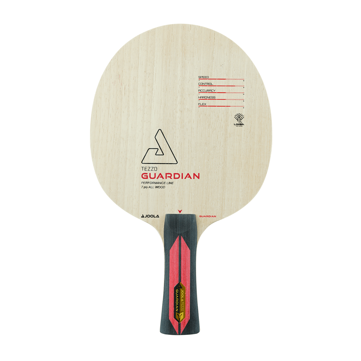 Joola Tezzo Guardian table tennis blade front view product shot