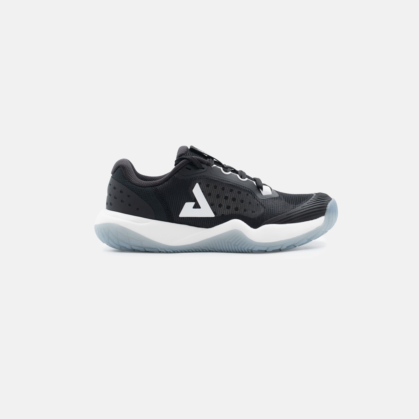 Joola Funksh1n_PB R4lly Womens Pickleball Shoe in black with prominent logo