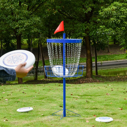 Disc Golf Basket Target with Travel Bag, 24-Chain