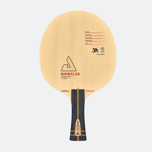 White background Image: Product image of the JOOLA Nobilis PBO-c Table Tennis Blade.