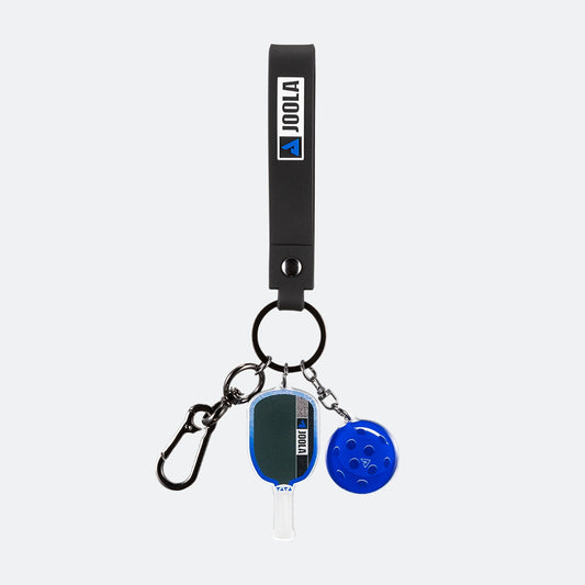 Product image of the JOOLA Agassi Pro V mini paddle key chain.