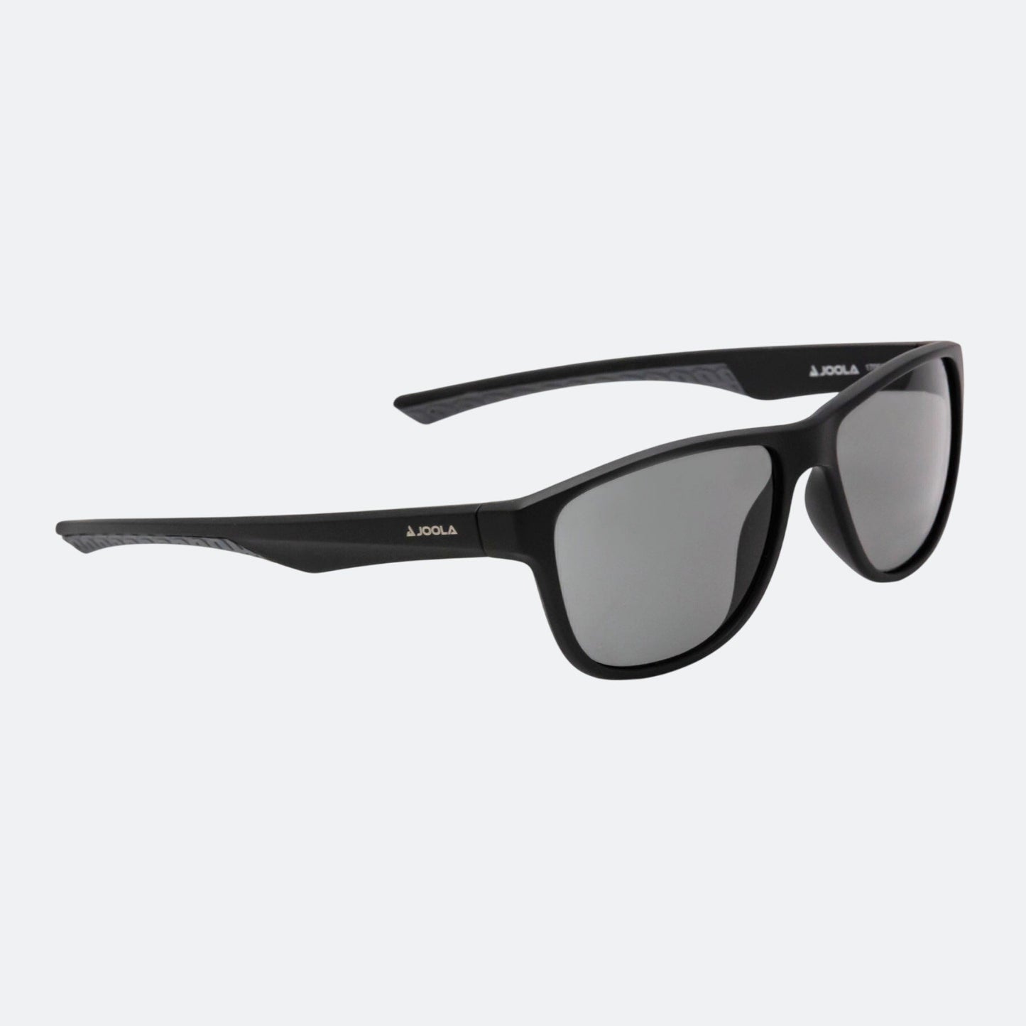 Product image showing a pair of JOOLA RJX Lite eyewear in matte black.