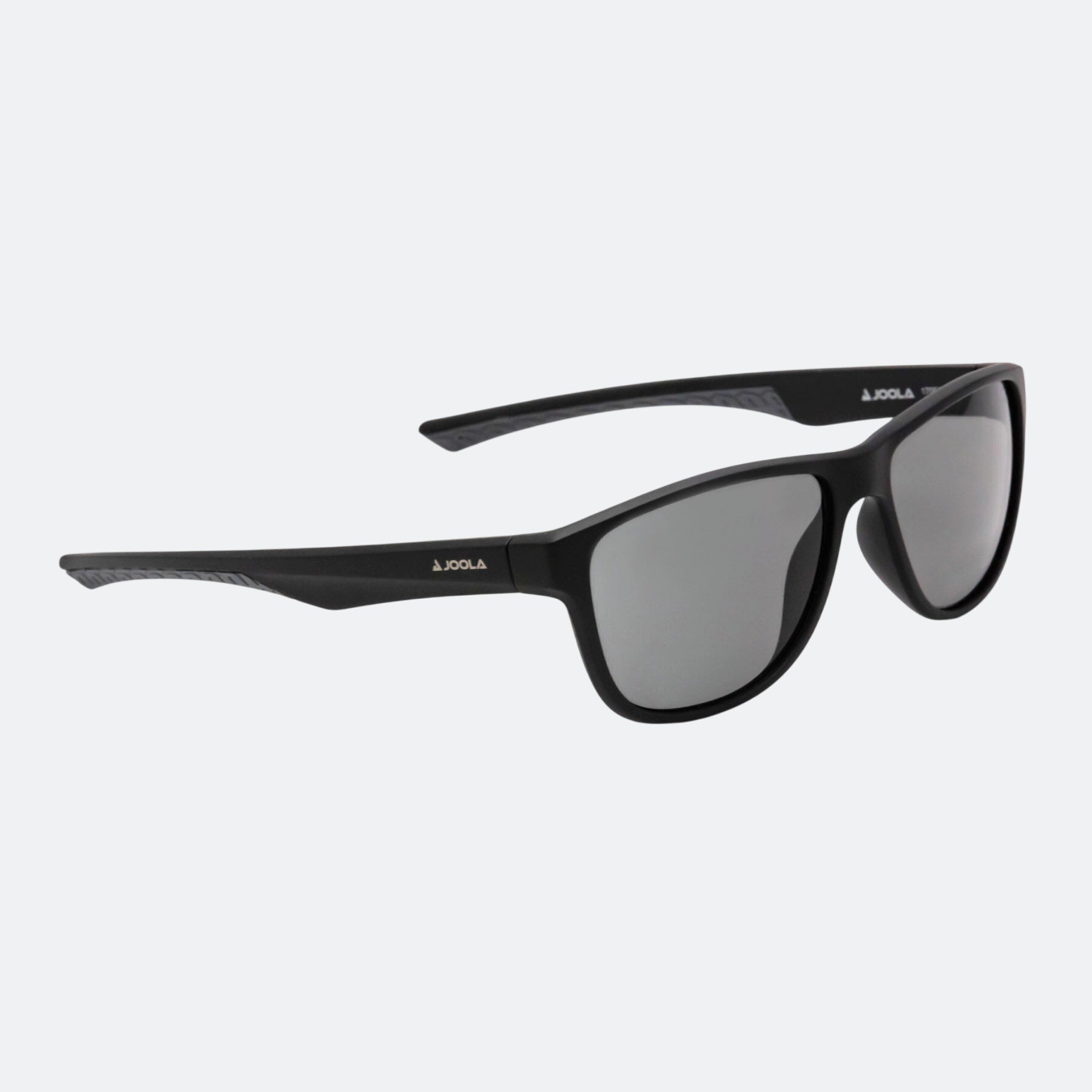 Product image showing a pair of JOOLA RJX Lite eyewear in matte black.