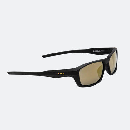 Joola RJX Enhance Eyewear matte black variant front view on white background