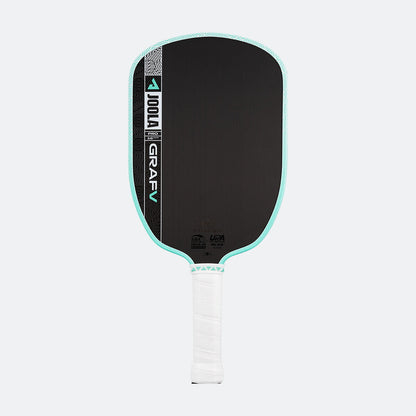 Joola Graf Pro V Pickleball Paddle in black and red, hero product shot showing paddle face and grip design